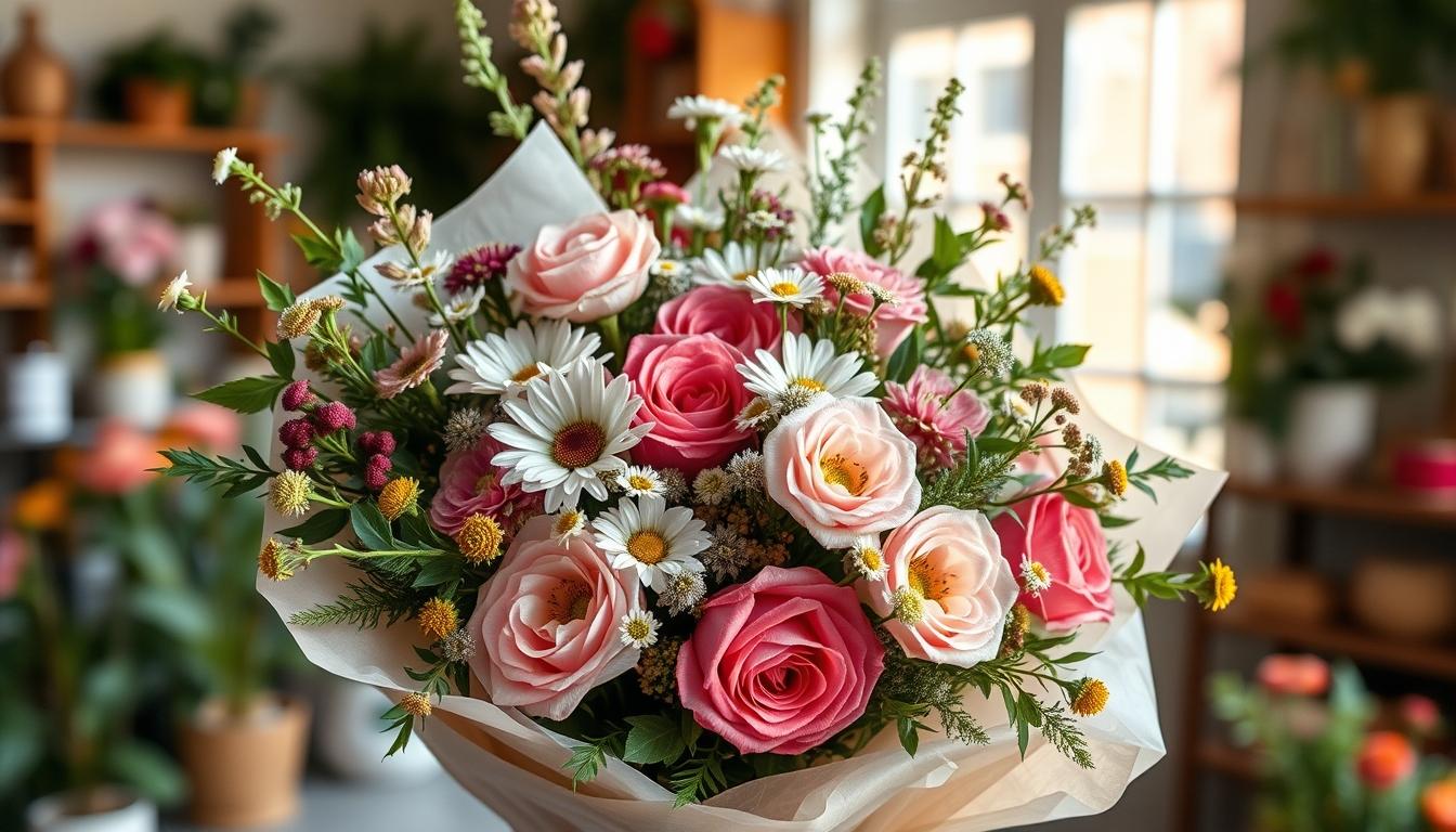 Seasonal flower arrangements